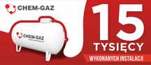 Zbiornik na GAZ 2700/3650/4850/6400 Dostawy Gazu PROPAN LPG Montaż