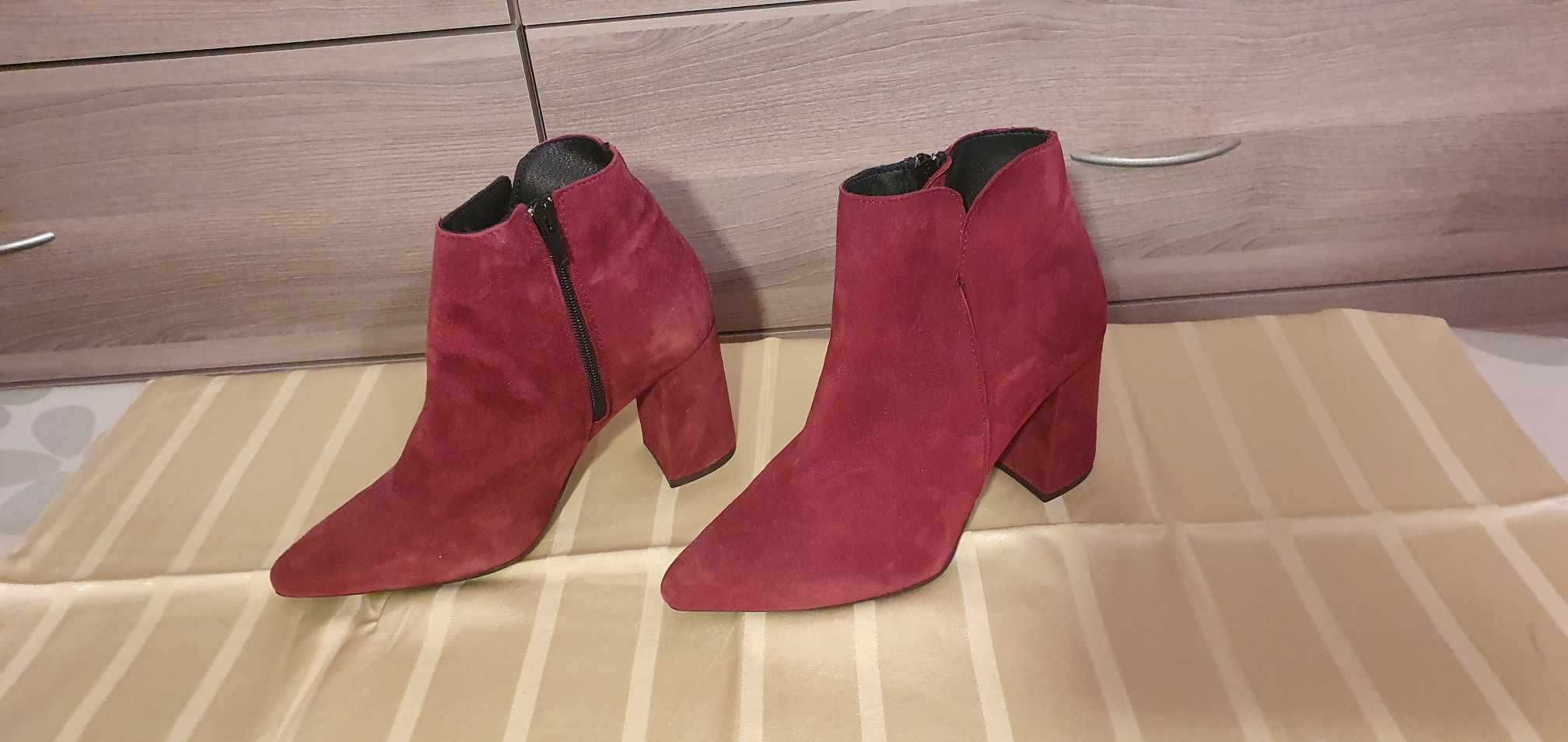 Botki, Buty, Kozaki Zamszowe Tatuum rozmiar 37, Nowe z Metką