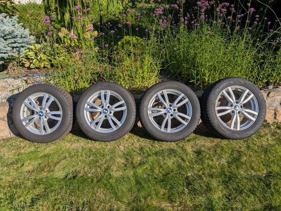 Opony zimowe / koła BMW X1 - Firestone Winterhawk 4 - praktycznie nowe