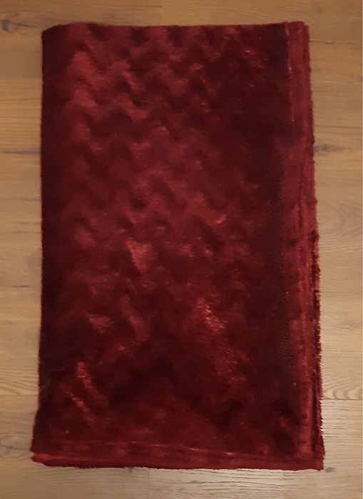 Теплый  плед с подкладкой