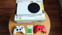 Xbox Series S 512gb 2 oryginalne pady bdb. stan