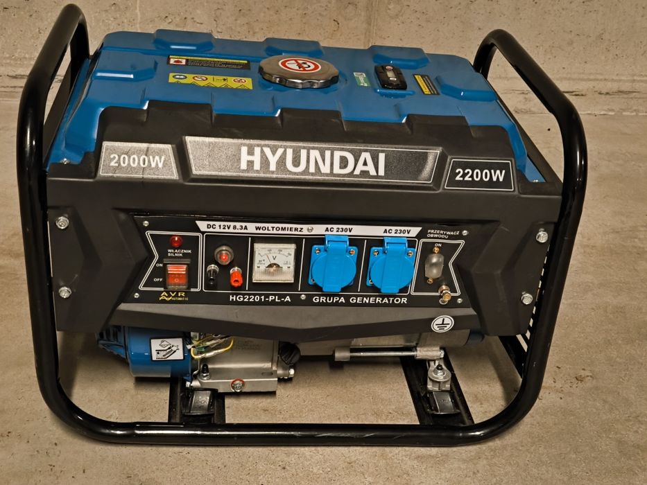 NOWY Generator agregat prądotwórczy Hyundai HG2201-PL-A