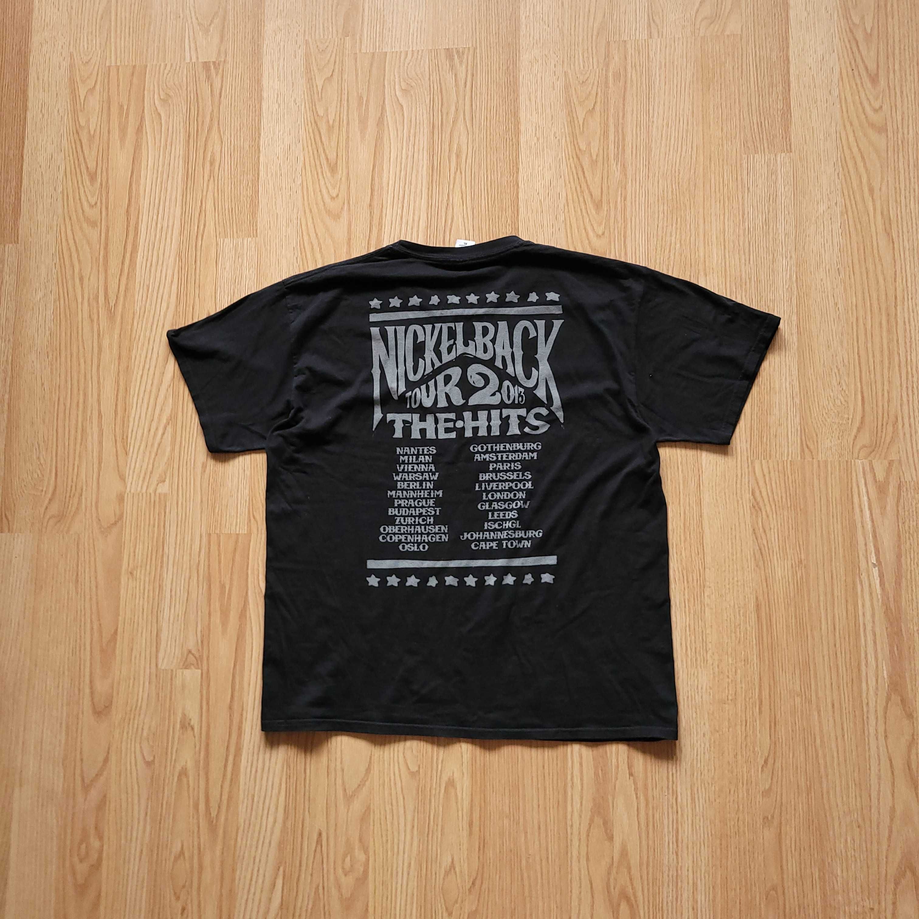 T-shirt Nickelback 2013 Tour XL