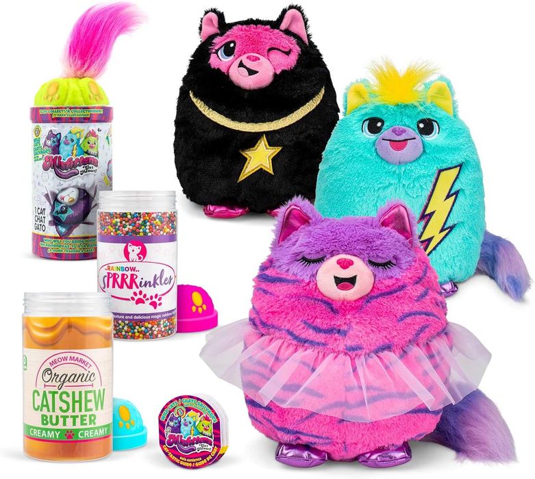 Оригінал Мяка іграшка Misfittens Surprise Cat W3 Котик у банці сюрприз