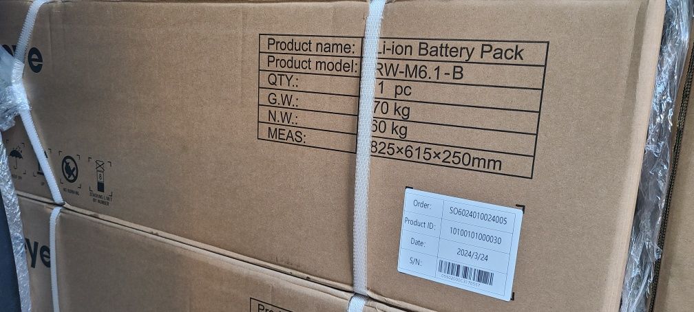 Наявність! Акумуляторна Батарея Deye RW-M6.1-B 48В 120 Ah LiFePO4
