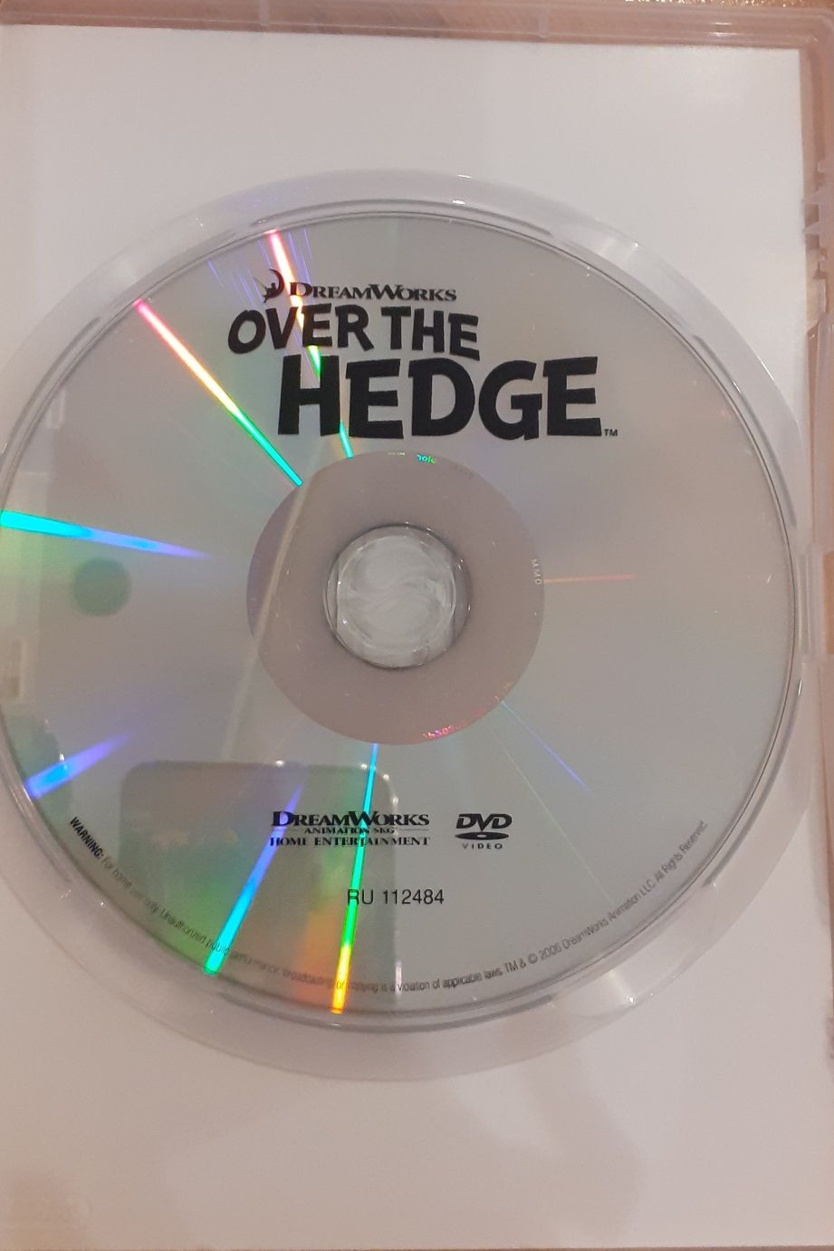 płyta dvd z bajką skok przez płot