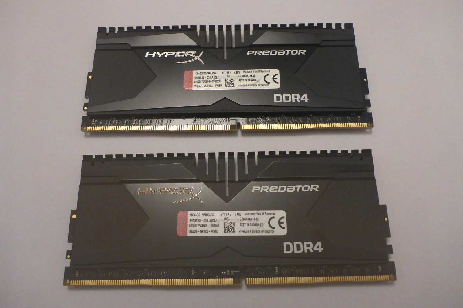 Pamięć RAM DDR4 3000MHz Kingston HyperX Predator 2x8GB (16GB)