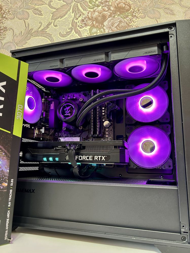 ГАРАНТИЯ! Игровкой ПК 3070|5 5600|32GB|B550|M.2 1TB|650W Компьютер