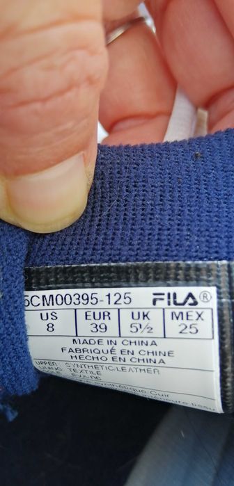 Sapatilhas Fila originais 39