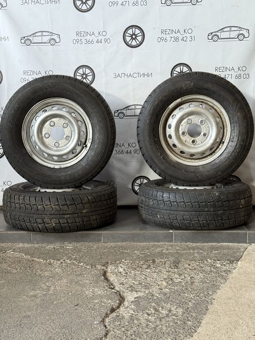 Колеса в зборі 225/70 R15C (зима),диски 5х130 R15 Mercedes Sprinter,VW