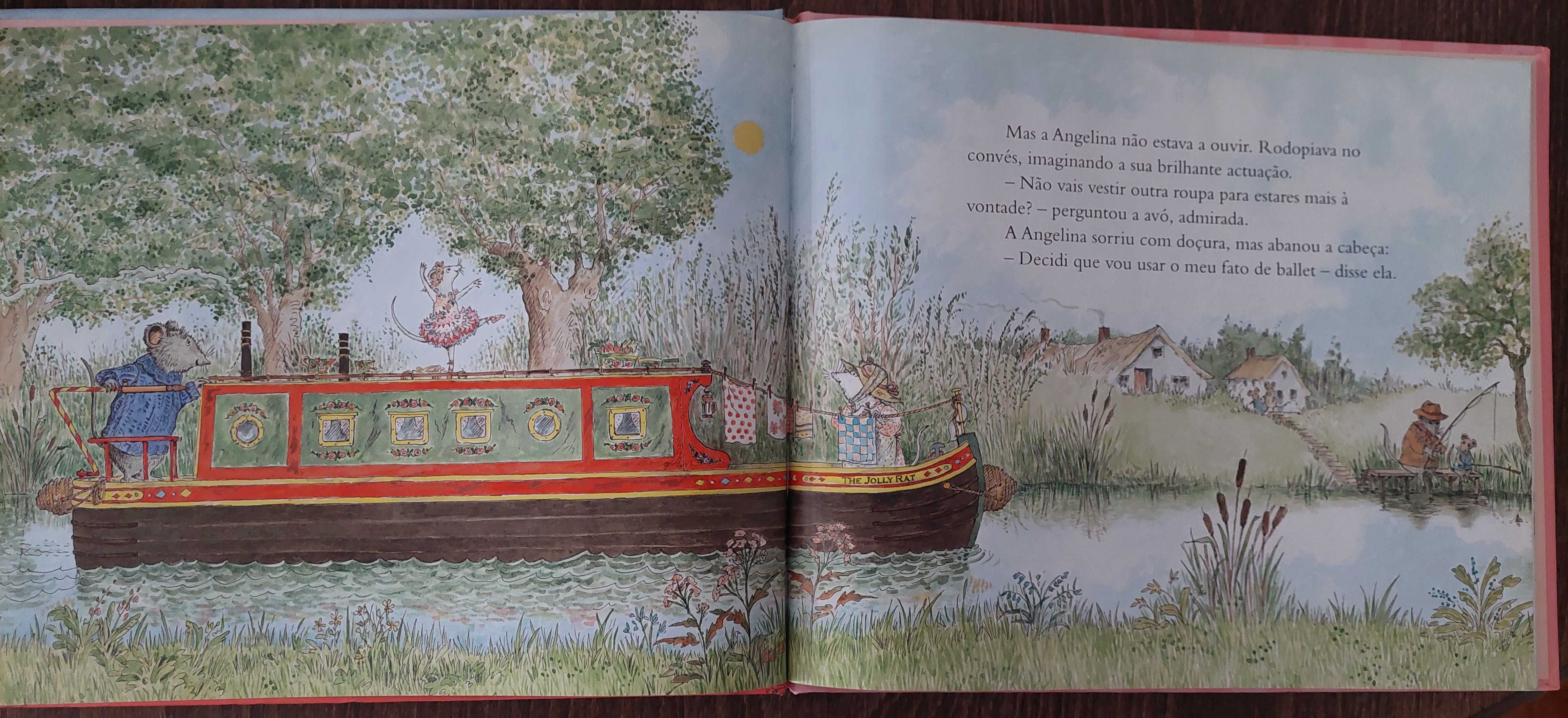 Livro infantil Angelina, Estrela do Festival