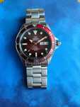 Zegarek Diver Orient RA-AA0814R19B, czerwony, gwarancja, stan idealny
