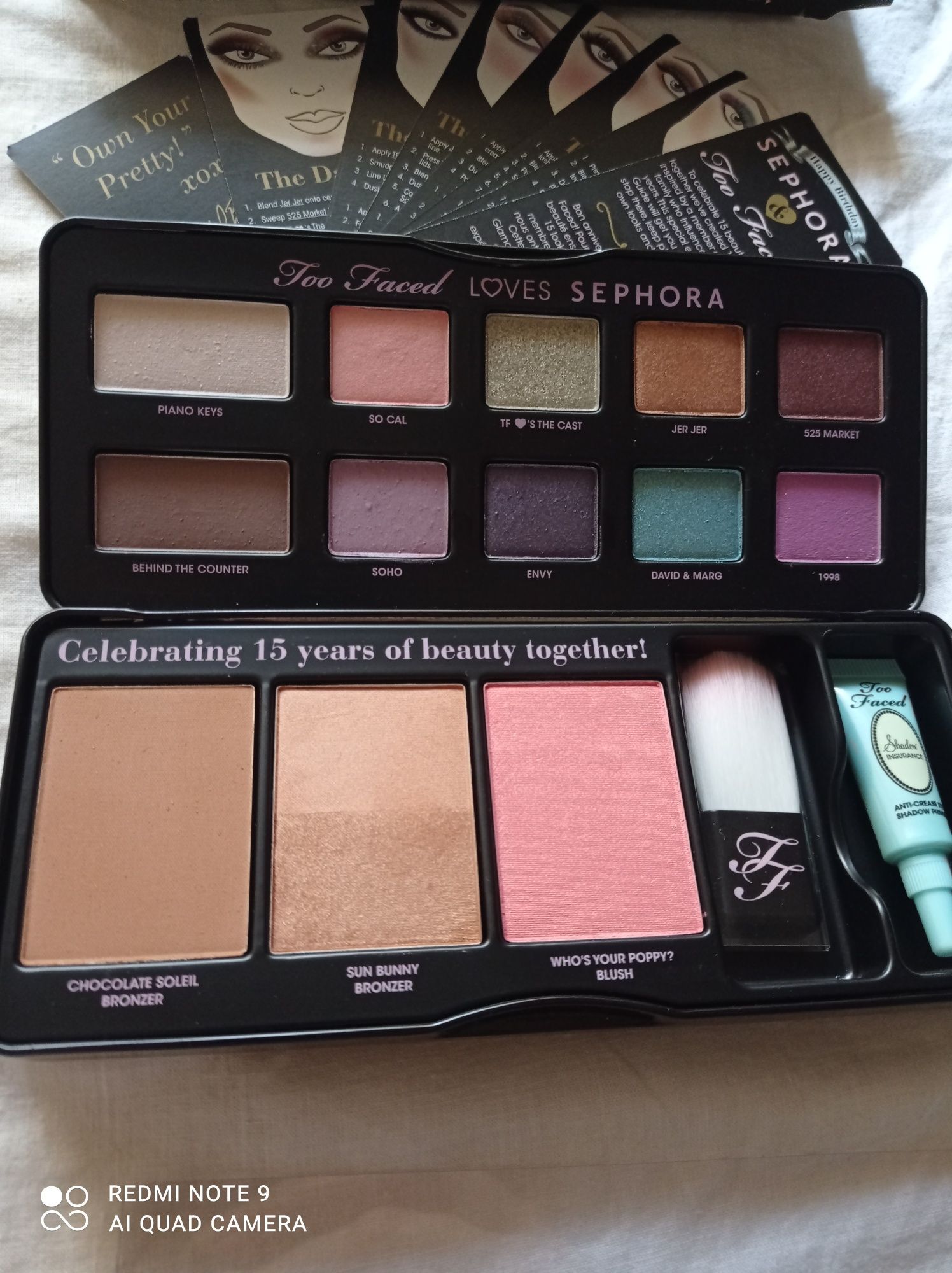 Paleta Too faced loves Sephora. Nova.