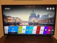 Телевізор смарт, 4К, LG 43 UJ630