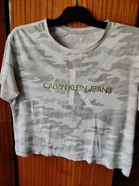 Calvin Klein футболка кроп