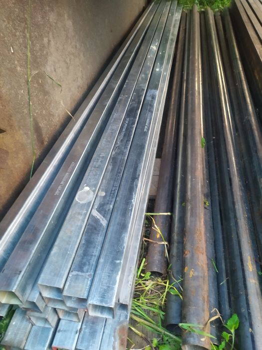 Słupki, profile grube stalowe lub ocynkowane, różne grubości ane 240cm