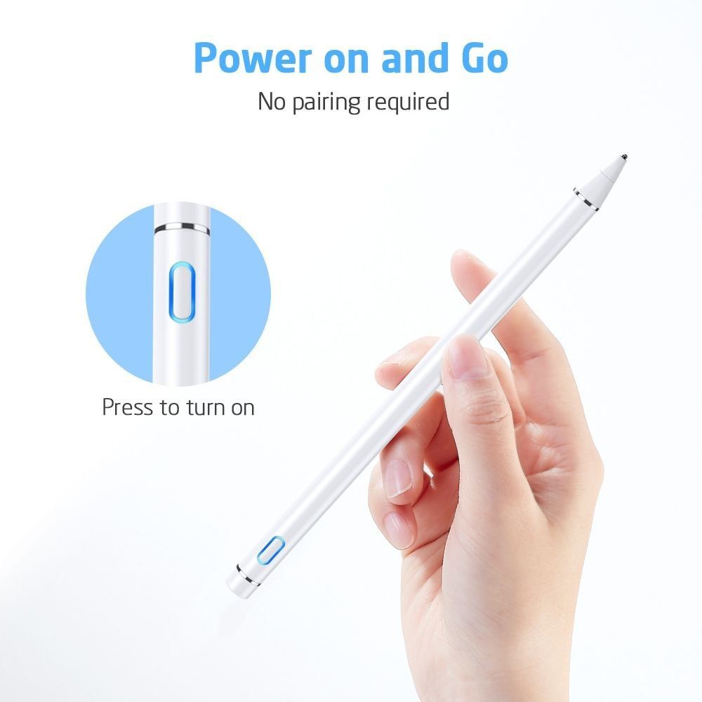 Rysik Stylus Pen Długopis Do Telefonu / Tabletu Biały