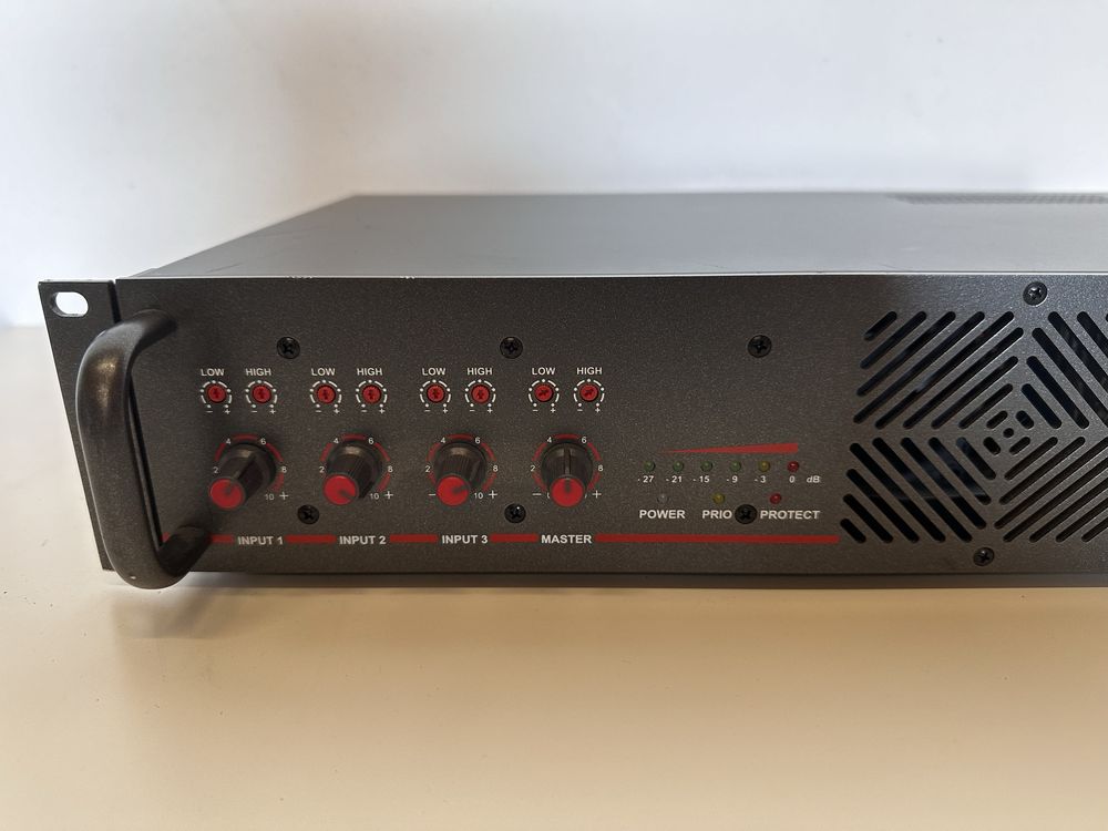 AudioArt AWMZ/400W – wzmacniacz 400 W, instalacja 100 V