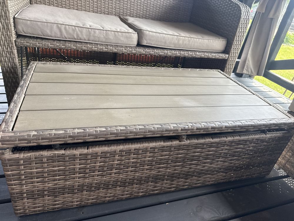 Komplet rattanowy