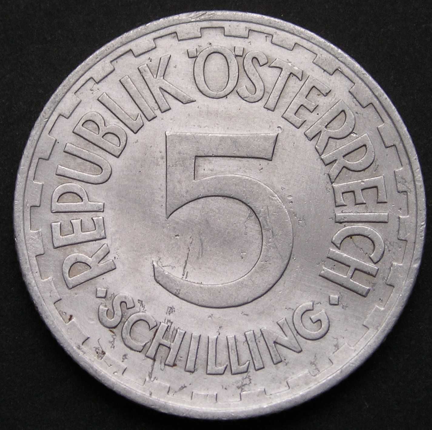 Austria 5 schilling 1952