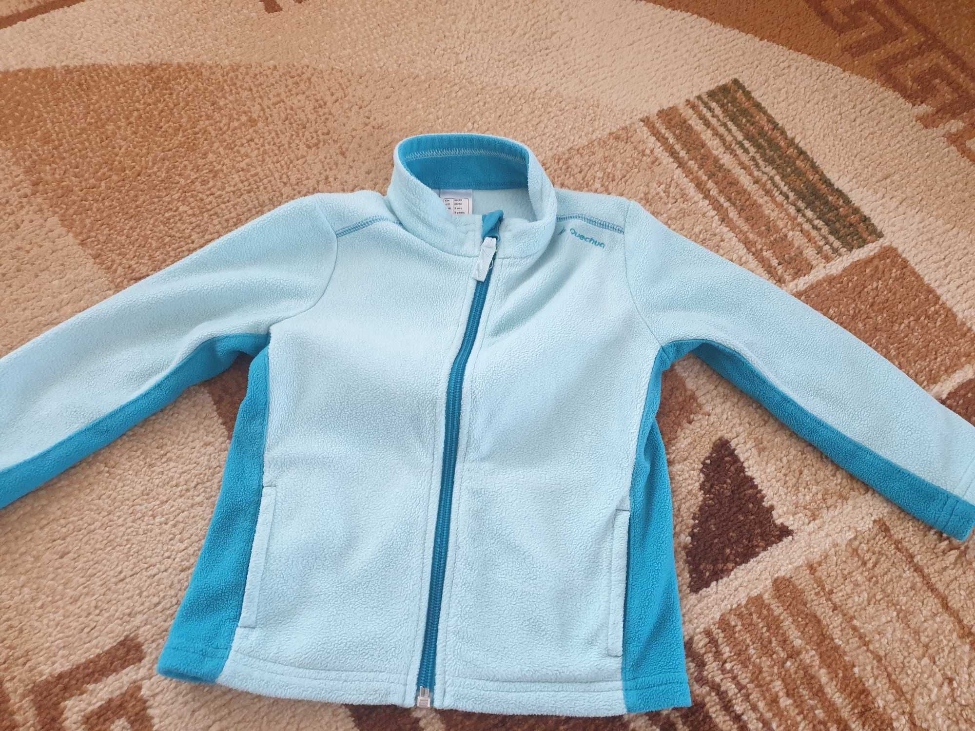 Zielony polar Quechua r. 90-98