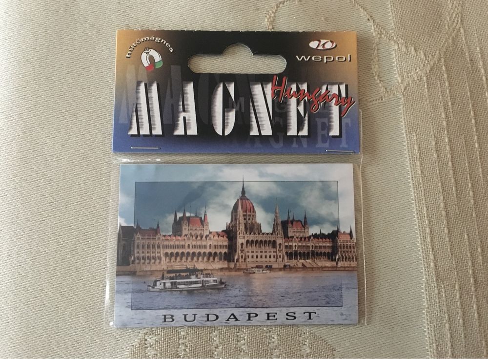 Magnes na lodówkę z Węgier Budapeszt Budapest Węgry nowy folia