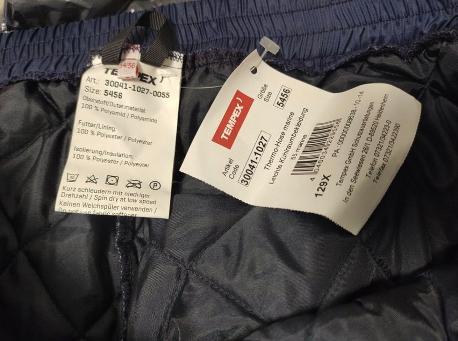 Tempex термопідштаники зимові 36 - 38 р (  54 - 56 р ) подштаники