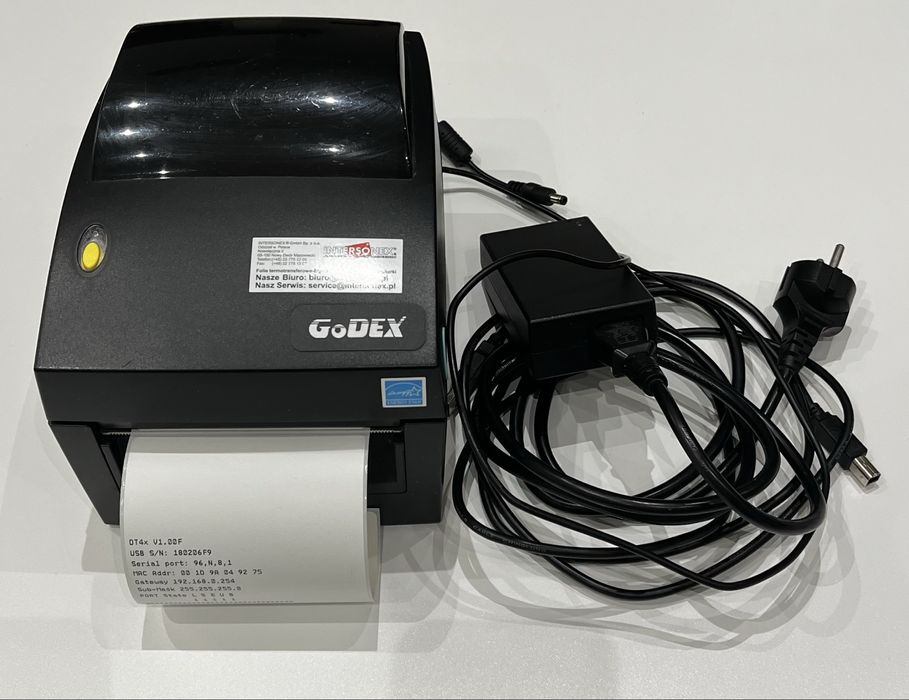 Drukarka etykiet Godex DT4X LAN, USB