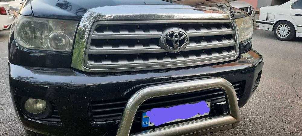 Фара, решітка радіатора, кунг (кенгурятник), Toyota Sequoia 2008-2018