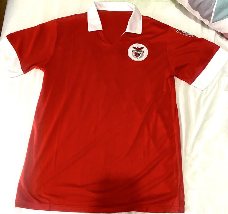 2x camisolas vintage Benfica ,pela melhor oferta ambss tamanho L