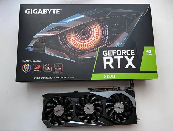 Відеокарта GIGABYTE Geforce RTX 3070 GAMING OC 8G.