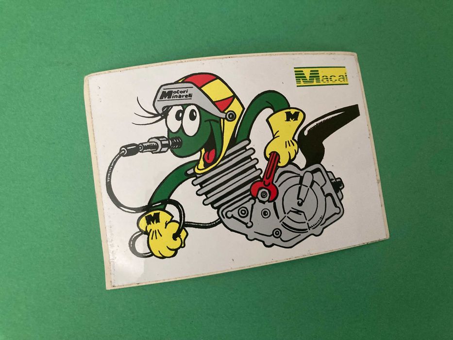 Raro Autocolante Motorizadas Macal Anos 80 Portugal Original