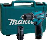 Аккумуляторный шуруповёрт 12V с набором Makita DF330DW