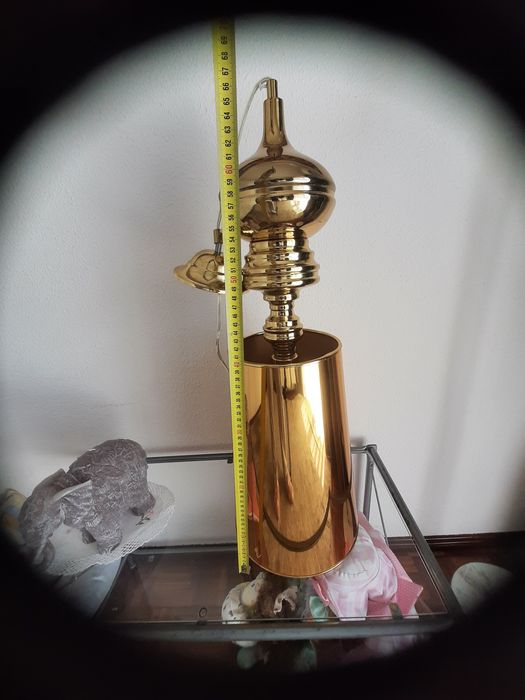 Candeeiro Interior Dourado