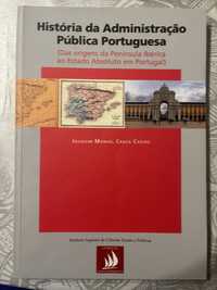 Livro História da Administração Pública Portuguesa