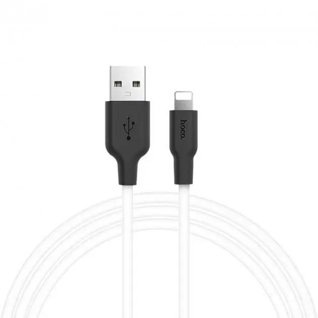 Кабель Hoco X21Plus USB to Ligtning / 200см Швидка Зарядка iPhone