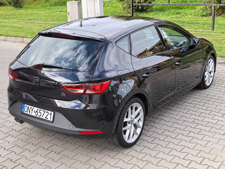 SEAT Leon FR 1.4 TSI (150 KM) -Full opcja -BEZWYPADKOWY- ŚWIETNY stan!