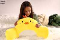 Іграшка-подушка+ плед жовте курчатко