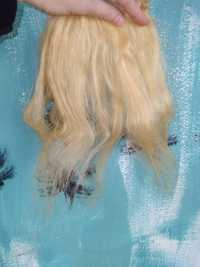 Волоси натуральние-тресс,блонд