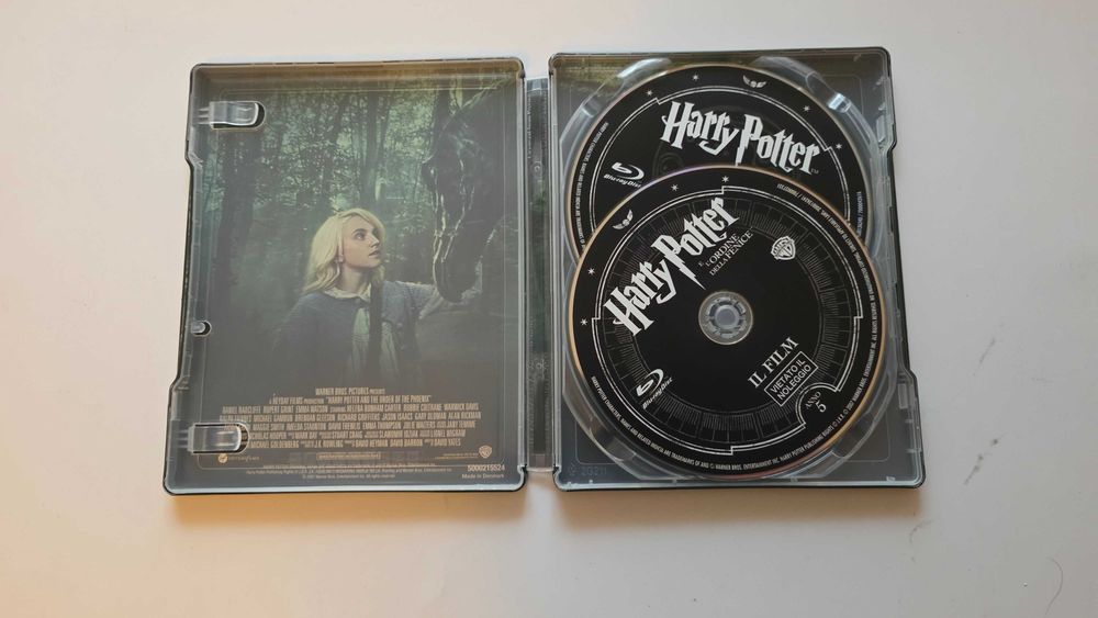 blu ray Harry Potter and the order of the phoenix steelbook
