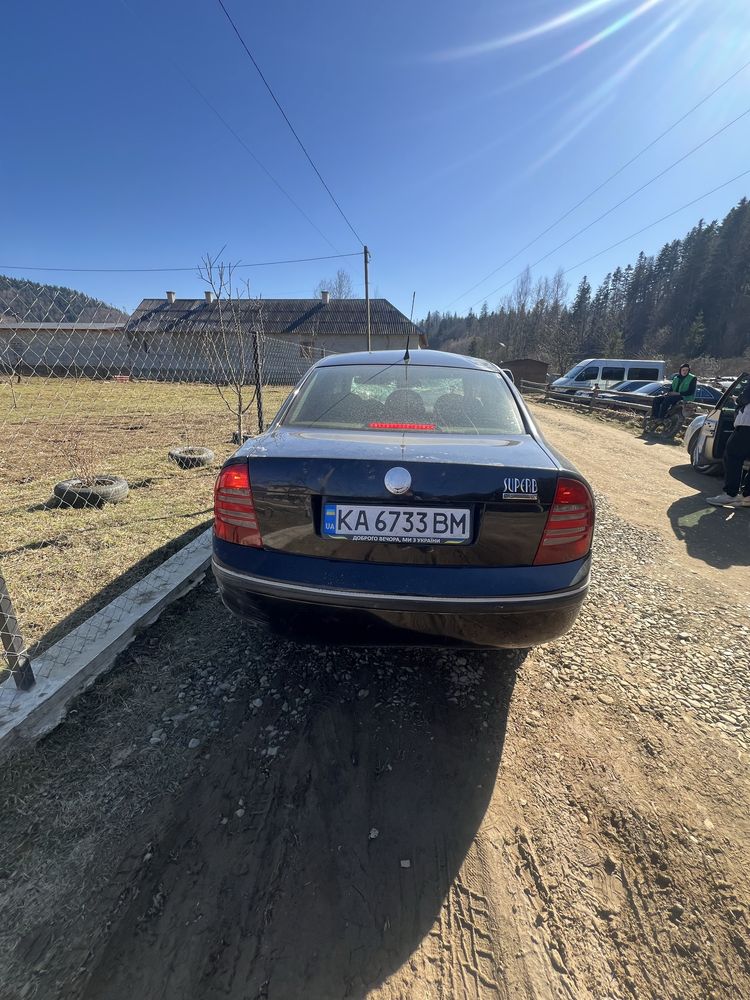 Кузов із документами Skoda SuperB 1.9TDI розборка/разборка