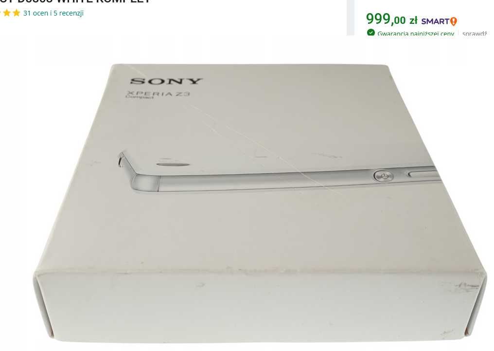 nowy  100% nowy pl dyst oryginalny sony xperia z3