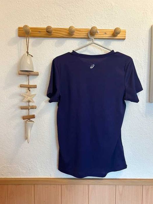 Camisola fitness roxa asics