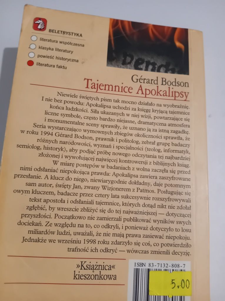 Gerard Bodson Tajemnice apokalipsy