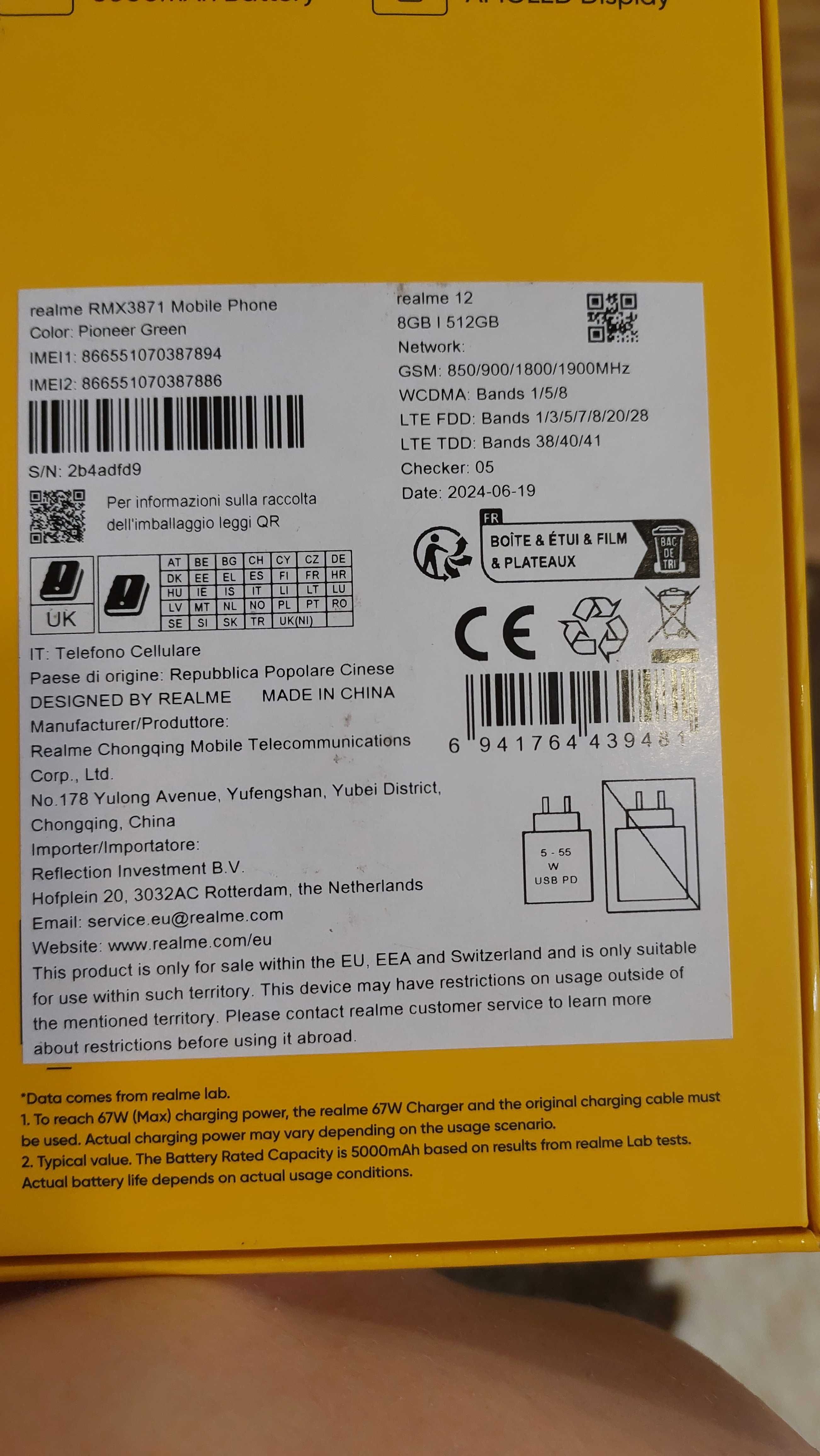 Sprzedam nowy telefon na 512 GB