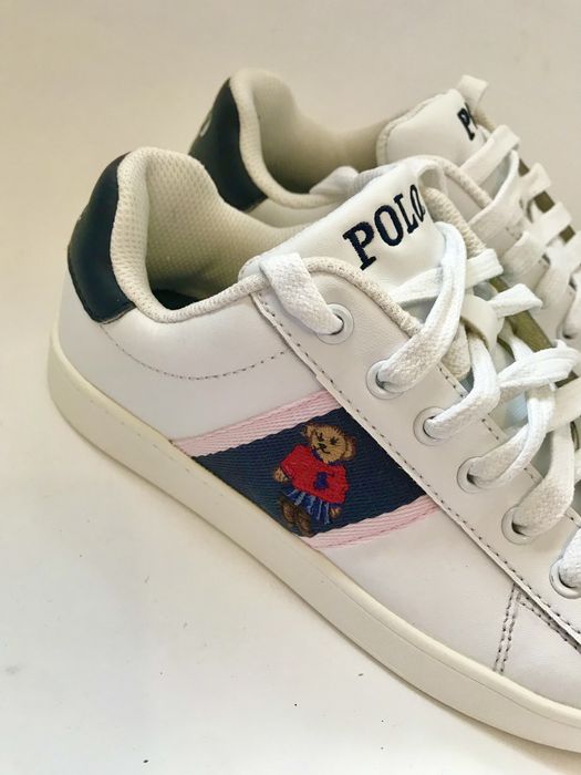 Кросівки Білі. POLO. Ralph Lauren. Оригінал. 34,5/35 розмір.  23 см