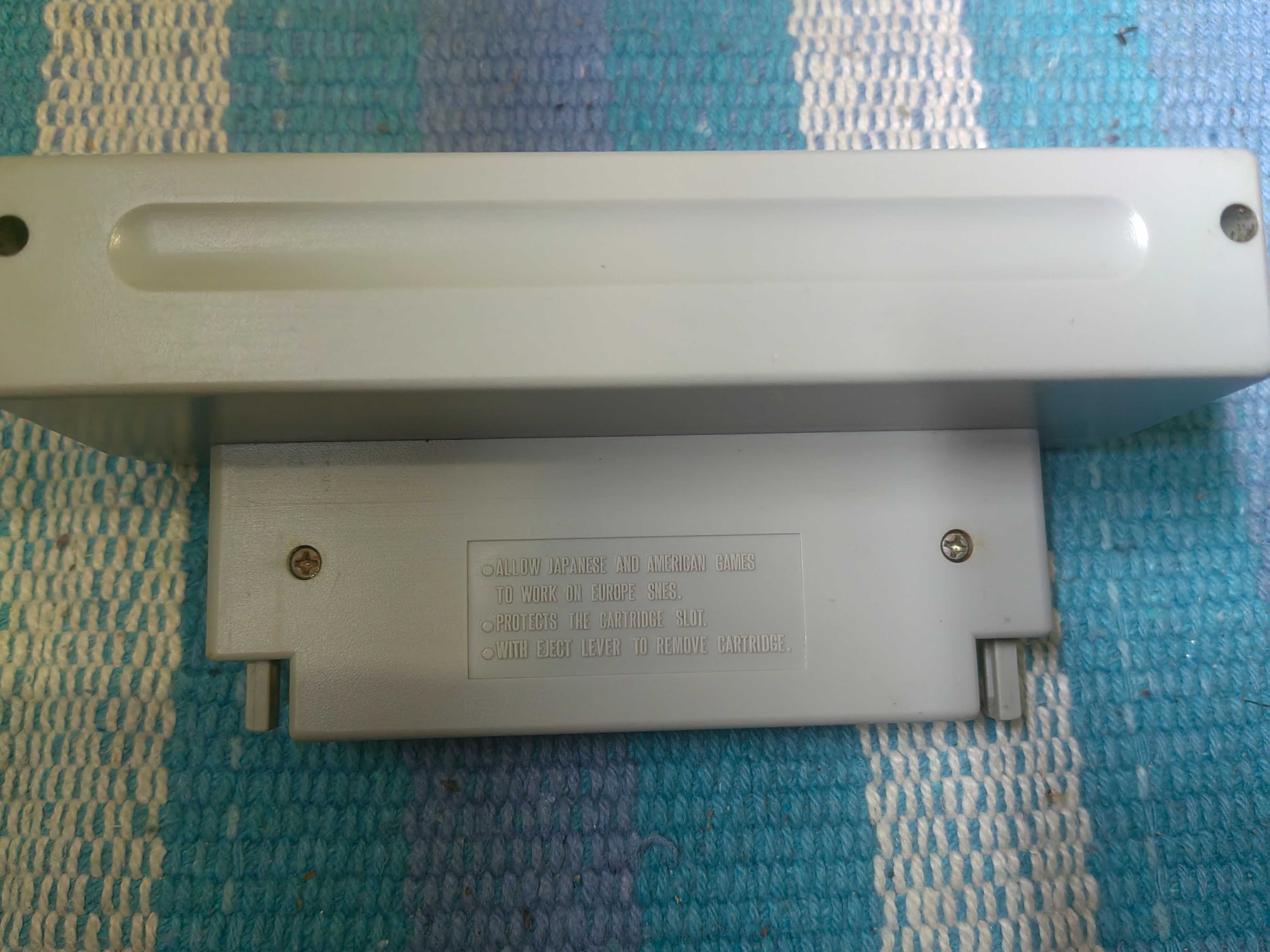 adaptador consola super nintendo  + comando