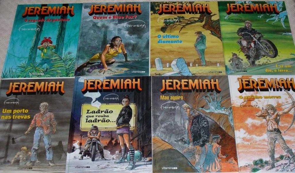 JEREMIAH - Hermann - todos os 13 albuns editados em Portugal