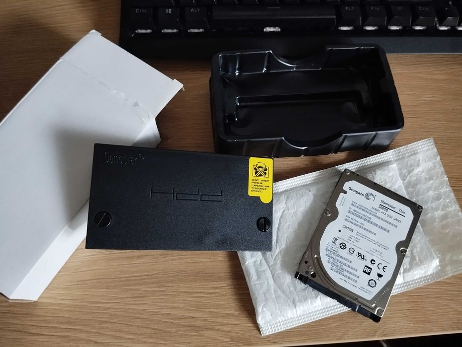 Sony PlayStation 2 HDD адаптер Bitfunx + HDD 500 Gb