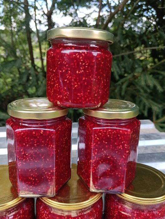 Варення з ЛІСОВОЇ малини варенье,джем,повидло